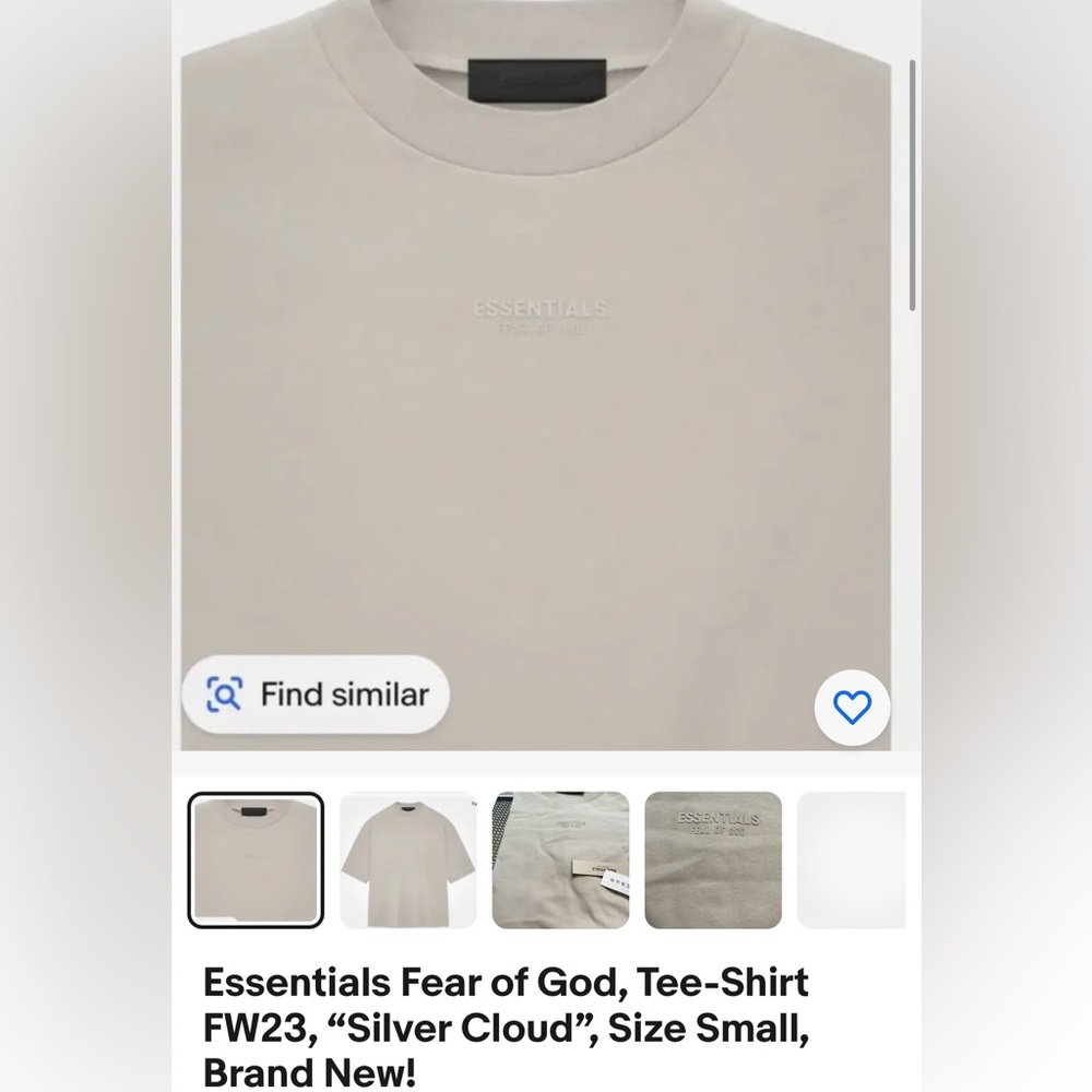 ESSENTIALS “FEAR OF GOD” TEE SHIRTS